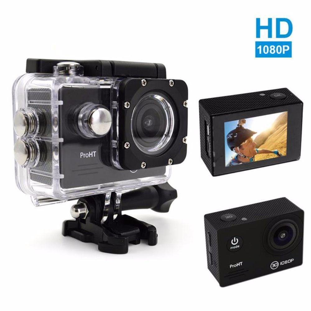 Full HD 1080P Waterproof Sports Action Camera, Delivering Exceptional 12MP